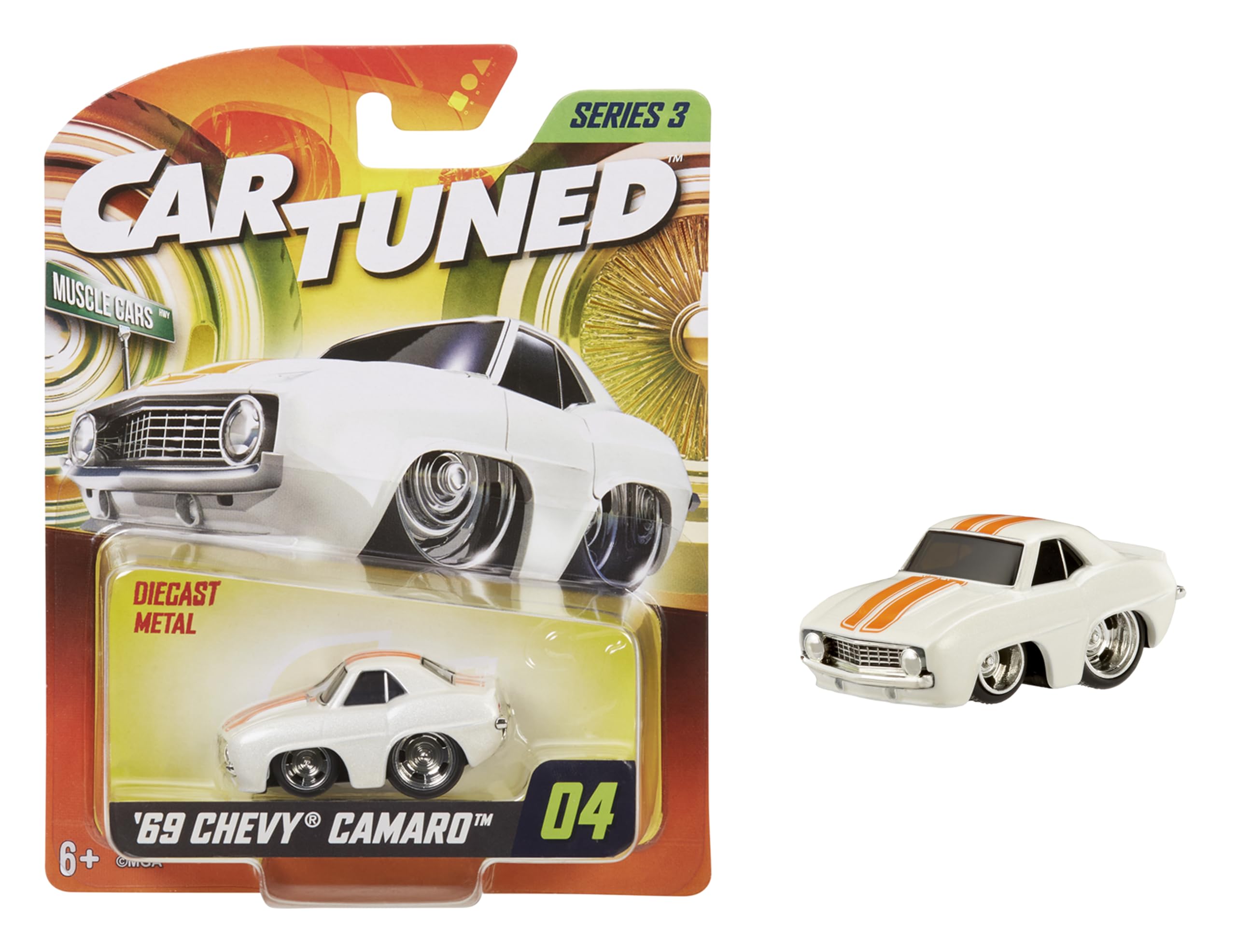 Amazon.com: CarTuned Series 31969 Chevy Camaro (Muscle) : Toys & Games